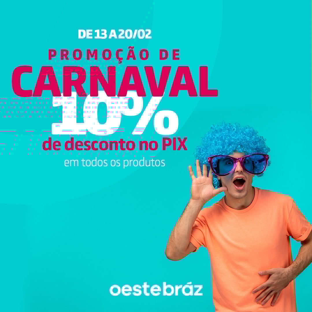 Promoção Pix Carnaval