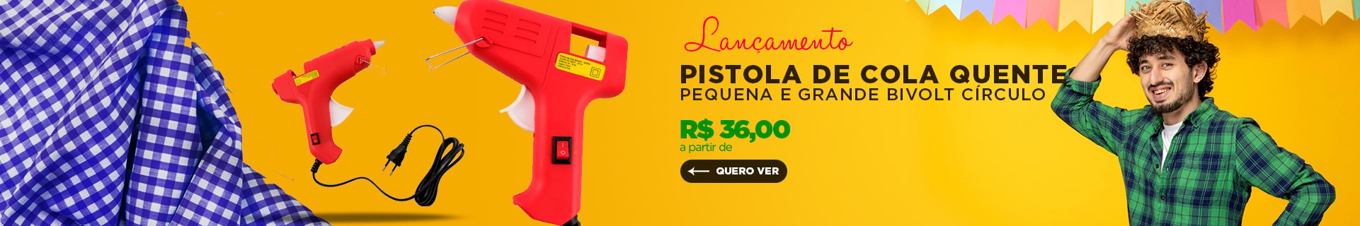 Pistola Cola Quente