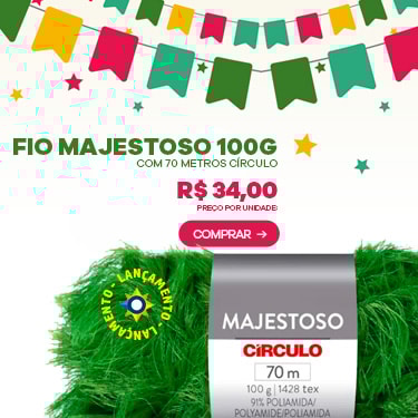 Fio Majestoso 100g Com 70 Metros Círculo