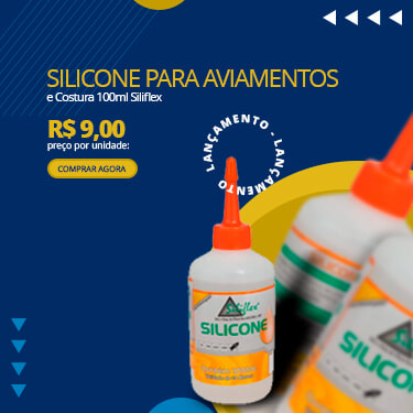 Silicone Para Aviamentos e Costura 100ml Siliflex