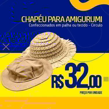 Chapéu Para Amigurumi