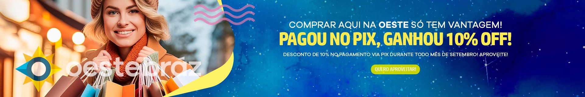 Desconto 10 OFF Pix Site Todo 