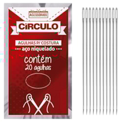Agulha De Costura Aço Inoxidável 9E Círculo Agulha De Costura Aço Inoxidável 9E Círculo