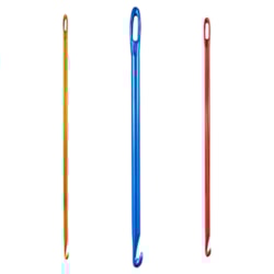 Agulha Para Crochê e Tricô Knooking de Alumínio Círculo Agulha Para Crochê e Tricô Knooking de Alumínio Círculo