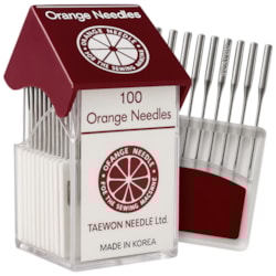 Agulha Para Máquina de Costura Galoneira DV x 63 Pack com 10Un Orange