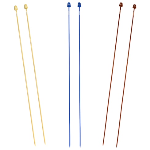 Agulha Para Tricô Plástico Tamanho 2mm a 4,5mm 35cm Círculo