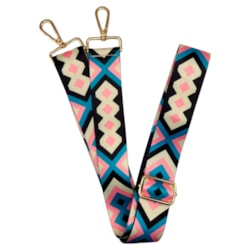 Alça Para Bolsa Com Regulagem e Mosquetão 3,5cm x 140cm Sanding