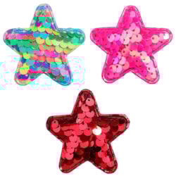 Aplique Com Lantejoula Estrela 5,3cm Unidade Newz