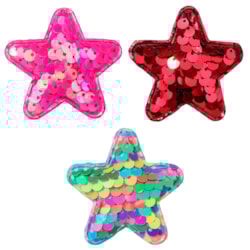 Aplique Com Lantejoula Estrela 5,3cm Unidade Newz