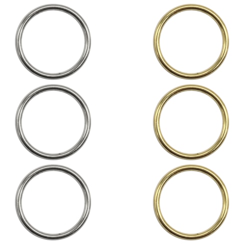 Argola de Metal 8-10mm Pacote Com 1000 Unidades Ama Fermoplast