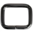 Argola Retangular 25mm Com 6 Unidades Círculo