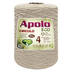 Barbante Apolo Eco 4 Com 941 Metros Círculo Barbante Apolo Eco 4 Com 941 Metros Círculo