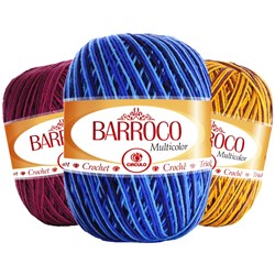 Barbante Barroco Multicolor 100% Algodão 200gr Círculo