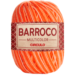 Barbante Barroco Multicolor 100% Algodão 400gr Círculo Barbante Barroco Multicolor 100% Algodão 400gr Círculo
