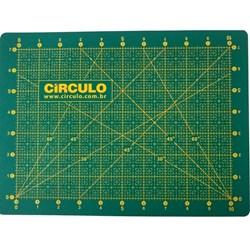 Base Para Corte De Tecidos Verde 45cm x 30cm 1un Circulo