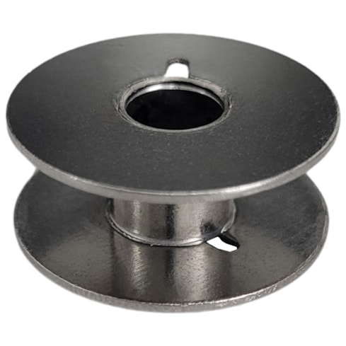 Bobina Carretilha Baixa Lisa de Metal Para Máquina Reta Industrial Ref.55623