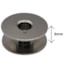 Bobina Carretilha Baixa Lisa de Metal Para Máquina Reta Industrial Ref.55623