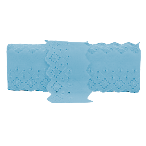 Bordado Inglês 9cm Ref 22610 Com 13,7 Metros Trader