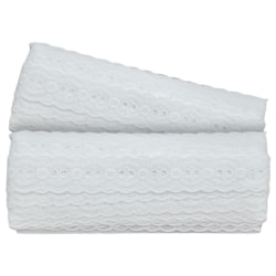 Bordado Passa Fita 30mm Com 13,7 Metros Branco 152371 Sanding