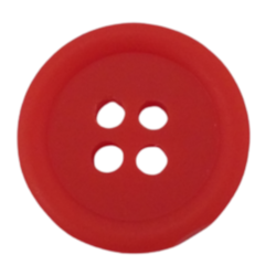 Botão 15,24mm 4 Furos Ref 1171-24 com 144un Corozita Botão 15,24mm 4 Furos Ref 1171-24 com 144un Corozita
