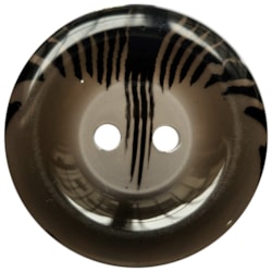 Botão 2 Furos Tamanho 40 Com 144 Unidades Preto Importado