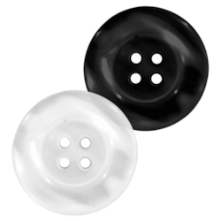 Botão 25,40mm 4 Furos Ref 10006 Tamanho 40 Com 144 Unidades NYBC Botão 25,40mm 4 Furos Ref 10006 Tamanho 40 Com 144 Unidades NYBC