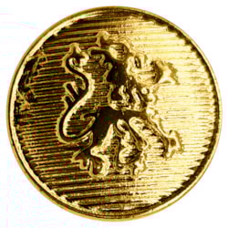 Botão Com Pé 10mm Dourado Com 144 Unidades NYBC