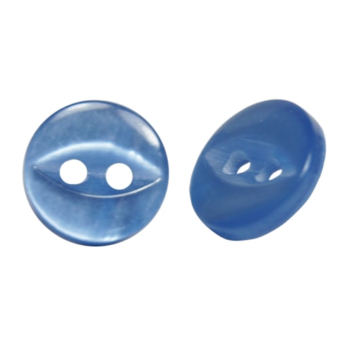 Botão de Camisa 11,43mm 2 Furos Ref 1375-18 Com 144 Unidades Corozita
