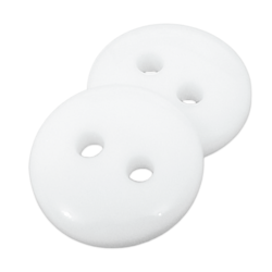 Botão de Camisa 2 Furos 11mm Ref.2000-18 Com 720 Unidades BZ Botão de Camisa 2 Furos 11mm Ref.2000-18 Com 720 Unidades BZ