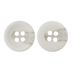 Botão De Camisa 4 Furos 10907-15MM Tamanho 24 Com 144 Unidades NYBC Botão De Camisa 4 Furos 10907-15MM Tamanho 24 Com 144 Unidades NYBC