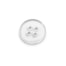 BOTAO DE CAMISA NYBC 03277A-24 4 FUROS TRANSPARENTE COM 144 UNIDADES