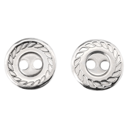 Botão de Casear Eberle Corda 15/2 Latão Com 100 Unidades Botão de Casear Eberle Corda 15/2 Latão Com 100 Unidades