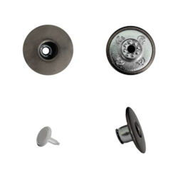 Botão Flexível 20mm Ferro Vazado Ref 4020SB c/1000 Unidades CL Botão Flexível 20mm Ferro Vazado Ref 4020SB c/1000 Unidades CL