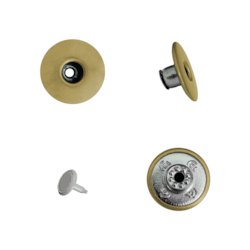 Botão Flexível 20mm Ferro Vazado Ref 4020SB c/1000 Unidades CL Botão Flexível 20mm Ferro Vazado Ref 4020SB c/1000 Unidades CL