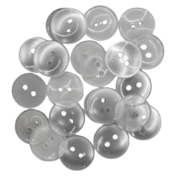 Botão Para Jaleco 2 Furos Tamanho 28 Com 144 Unidades 02769 NYBC