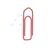 Clips Pintado - Com 150 Unidades - Numero 5 - Iara Clips Pintado - Com 150 Unidades - Numero 5 - Iara