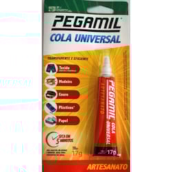 COLA ARTESANATO PEGAMIL C/ 17GR COLA ARTESANATO PEGAMIL C/ 17GR