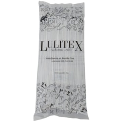 Cola Quente em Bastão Fina 7,4mm x 30cm pacote c/1Kg Lulitex Cola Quente em Bastão Fina 7,4mm x 30cm pacote c/1Kg Lulitex
