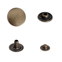 Colchete de Pressão Eberle 7135/15 Ferro Com 250 Unidades Colchete de Pressão Eberle 7135/15 Ferro Com 250 Unidades