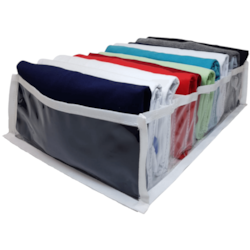 Colmeia Organizadora p/Roupas Viés Gorgurão Tam G c/11 Nichos BZ Colmeia Organizadora p/Roupas Viés Gorgurão Tam G c/11 Nichos BZ