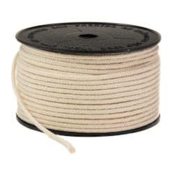 Cordão Trançado 100% Algodão Cru 4mm Ref 3041-C c/50m São José Cordão Trançado 100% Algodão Cru 4mm Ref 3041-C c/50m São José