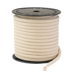 Cordão Trançado 100% Algodão Cru 8mm Ref 3044-C c/20m São José Cordão Trançado 100% Algodão Cru 8mm Ref 3044-C c/20m São José