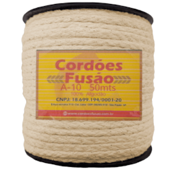 CORDÃO TRANÇADO FUSÃO A-10 5MM COM 50 METROS CORDÃO TRANÇADO FUSÃO A-10 5MM COM 50 METROS