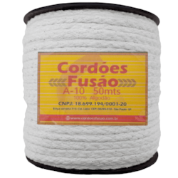 CORDÃO TRANÇADO FUSÃO A-10 5MM COM 50 METROS CORDÃO TRANÇADO FUSÃO A-10 5MM COM 50 METROS