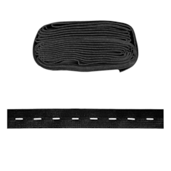 Elástico Caseado Aurata 20 Preto 18mm Com 5 Metros Zanotti Elástico Caseado Aurata 20 Preto 18mm Com 5 Metros Zanotti