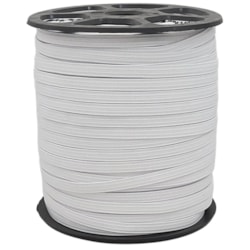 Elástico de Embutir 5mm Jaraguá 5 Branco com 100 Metros Zanotti Elástico de Embutir 5mm Jaraguá 5 Branco com 100 Metros Zanotti