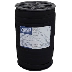 Elástico de Embutir - Jaraguá 10 - Preto - 9mm - 100 metros - Zanotti Elástico de Embutir - Jaraguá 10 - Preto - 9mm - 100 metros - Zanotti