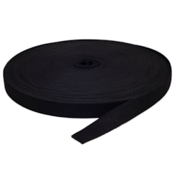 Elástico de Embutir - Jaraguá 15 - Preto - 14mm - 25 metros - Zanotti Elástico de Embutir - Jaraguá 15 - Preto - 14mm - 25 metros - Zanotti