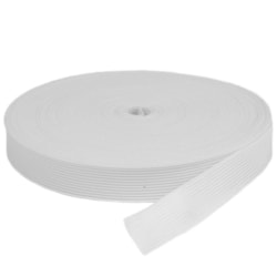 Elástico de Embutir - Jaraguá 20 - Branco (Cru) 19mm - 25 metros - Zanotti Elástico de Embutir - Jaraguá 20 - Branco (Cru) 19mm - 25 metros - Zanotti