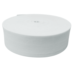 Elástico de Embutir - Jaraguá 50 - Branco (Cru) 49mm - 25 metros - Zanotti Elástico de Embutir - Jaraguá 50 - Branco (Cru) 49mm - 25 metros - Zanotti